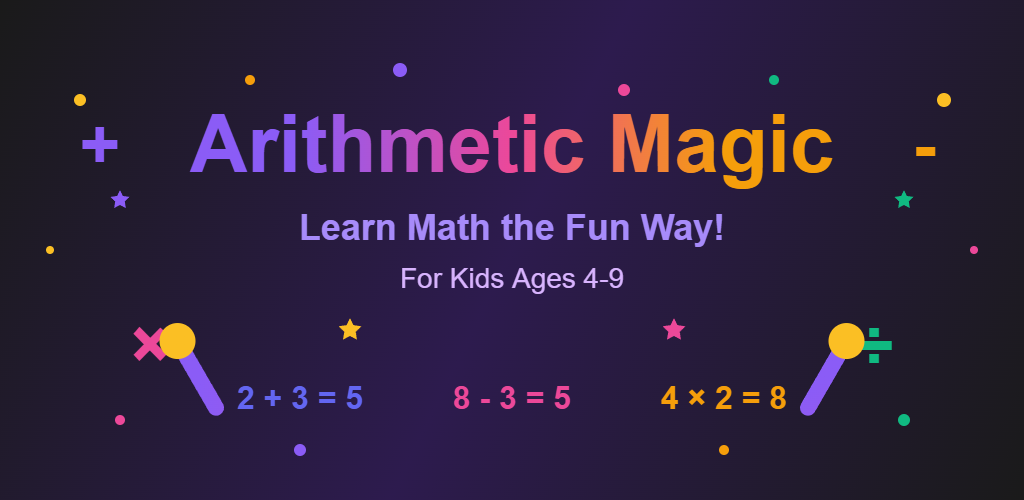 Arithmetic Magic Banner